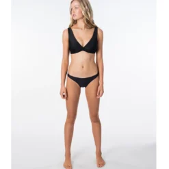 Rip CurlHaut de Maillot de Bain Triangle Armatures Noir Rip Curl- SURF ESSENTIALS ECO