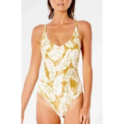 Rip CurlMaillot de bain 1 pièce Classique - Jaune Rip Curl - SUMMER PALM