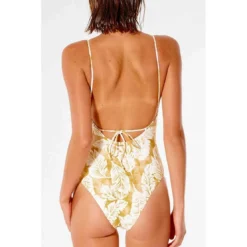 Rip CurlMaillot de bain 1 pièce Classique - Jaune Rip Curl - SUMMER PALM