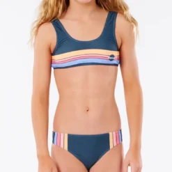 Rip CurlMaillot de Bain 2 Pièces Fille Bleu Rip Curl - GOLDEN