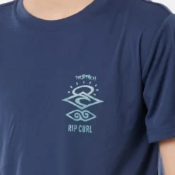 Rip CurlT-shirt Surf Manches Courtes Garçon - Bleu Rip Curl