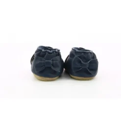 RobeezChausson Bebe Mixte en cuir bleu marine