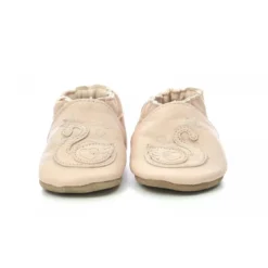 RobeezChausson Bebe pour Fille en cuir rose clair