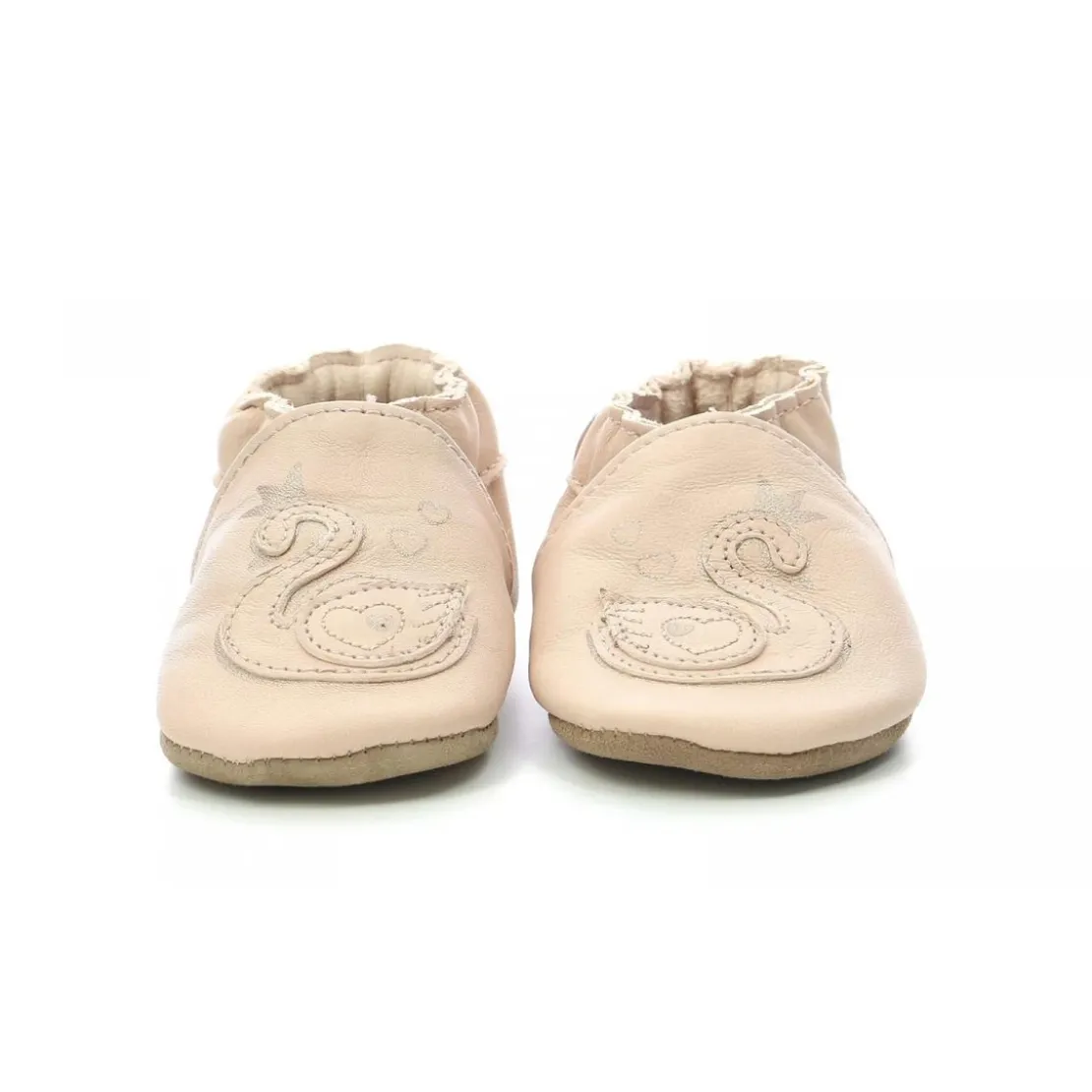 RobeezChausson Bebe pour Fille en cuir rose clair