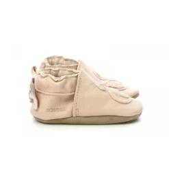 RobeezChausson Bebe pour Fille en cuir rose clair