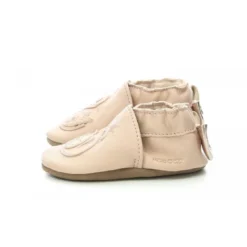 RobeezChausson Bebe pour Fille en cuir rose clair
