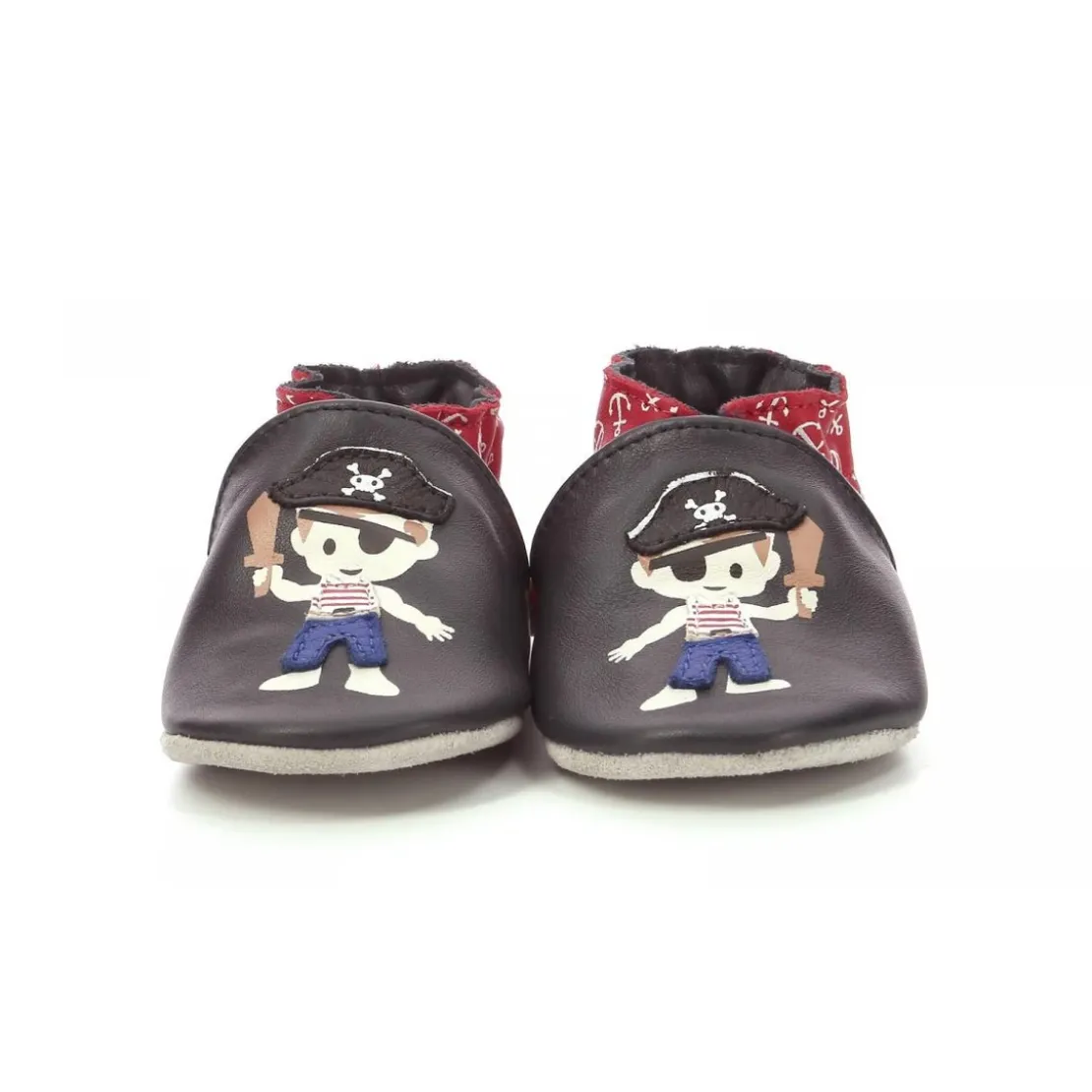 RobeezChausson Bebe pour Garçon en cuir bleu marine