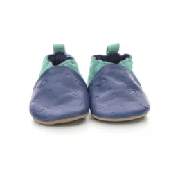 RobeezChausson Bebe pour Garçon en cuir bleu turquoise