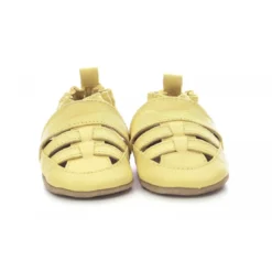 RobeezSalome Bebe Mixte en cuir jaune clair