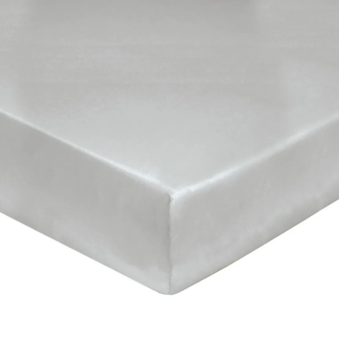 SandersonDrap-housse en Satin de Coton PALMYRE Perle