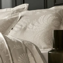 SandersonDrap-housse en Satin de Coton PALMYRE Perle