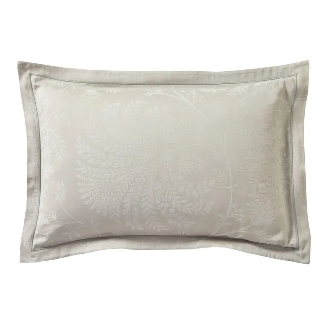 SandersonTaie d'oreiller en Satin de Coton Perle