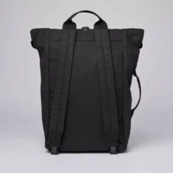 SandqvistSac à dos noir en coton DANTE VEGAN