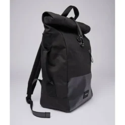 SandqvistSac à dos noir en coton DANTE VEGAN