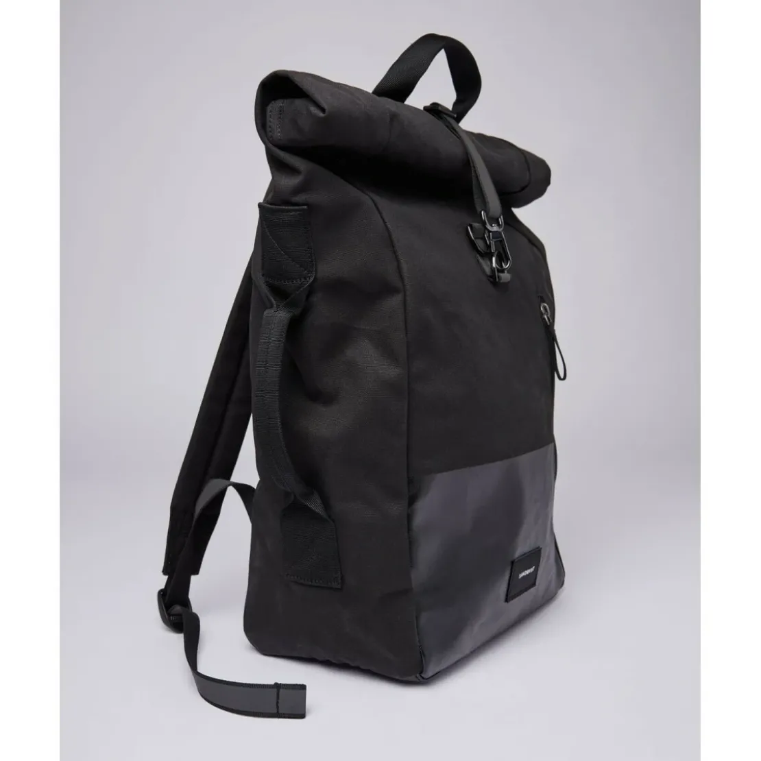 SandqvistSac à dos noir en coton DANTE VEGAN