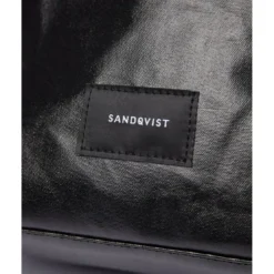 SandqvistSac à dos noir en coton DANTE VEGAN