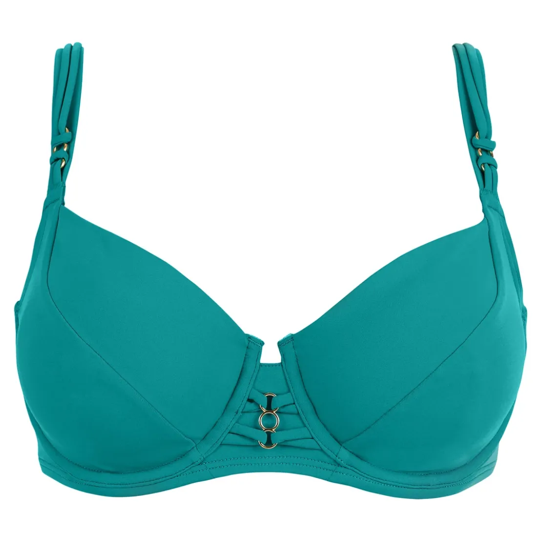 Sans Complexe BainHaut de maillot de bain emboitant avec armatures Moorea - Bleu- Moorea
