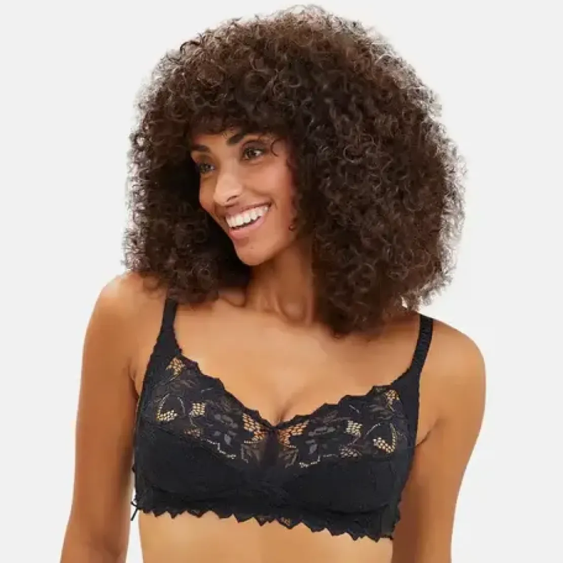 Sans ComplexeSoutien-Gorge Sans Armatures Noir en coton bio- Coton d'Arum