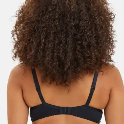 Sans ComplexeSoutien-Gorge Sans Armatures Noir en coton bio- Coton d'Arum