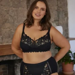 Sans ComplexeSoutien-Gorge Sans Armatures Noir en coton bio- Coton d'Arum