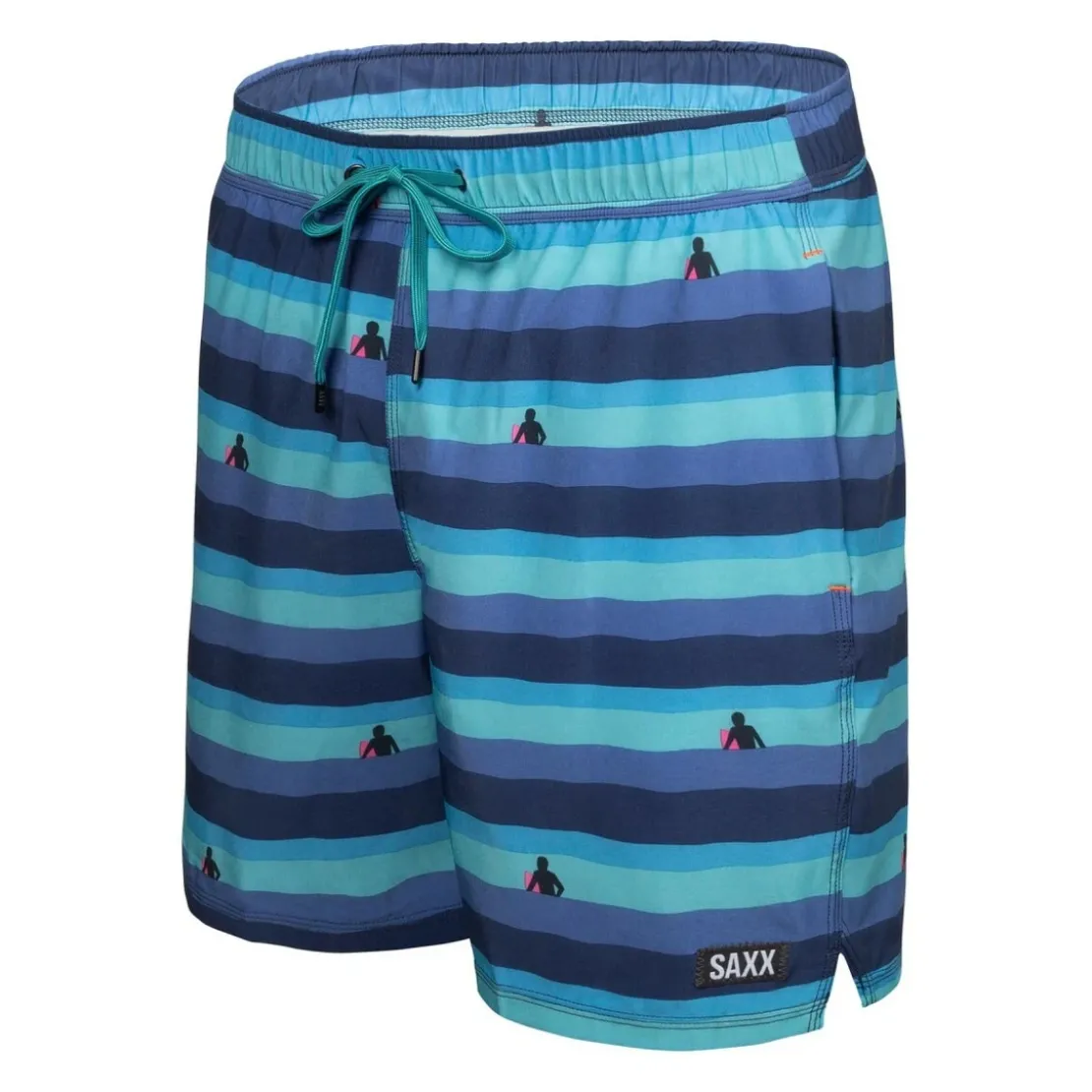 SaxxMaillot de bain Oh buoy 2n1 - Bleu Saxx