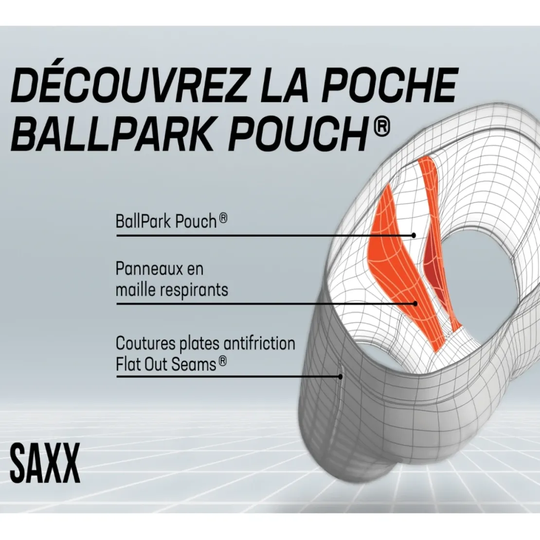 SaxxMaillot de bain Oh buoy 2n1 - Bleu Saxx