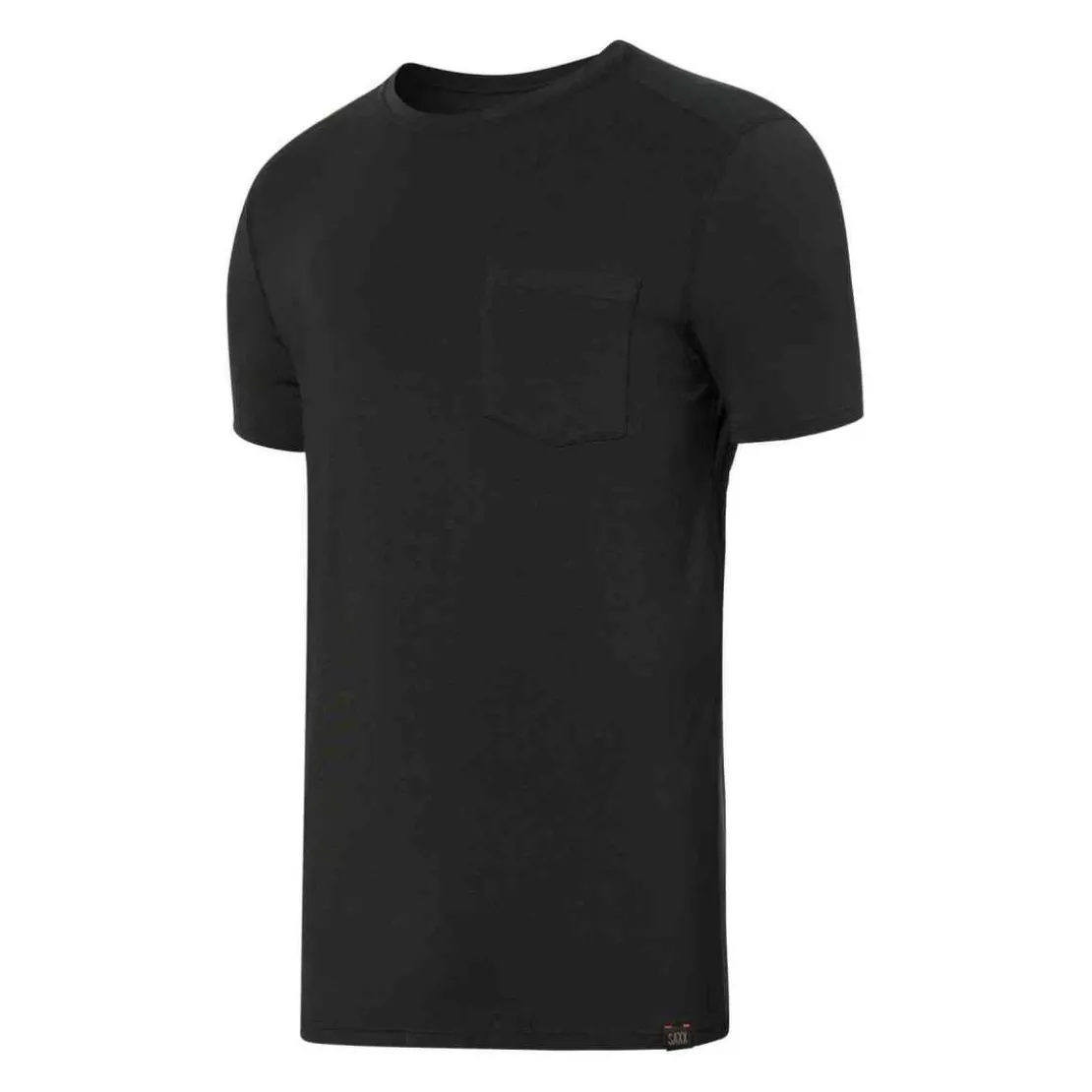 SaxxT-shirt col rond à manches courtes - Noir Saxx Underwear CO en coton modal