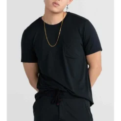 SaxxT-shirt col rond à manches courtes - Noir Saxx Underwear CO en coton modal