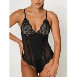 Scandale eco-lingerieBody décolleté Sans Armatures - Noir Scandale eco-lingerie- Sublime