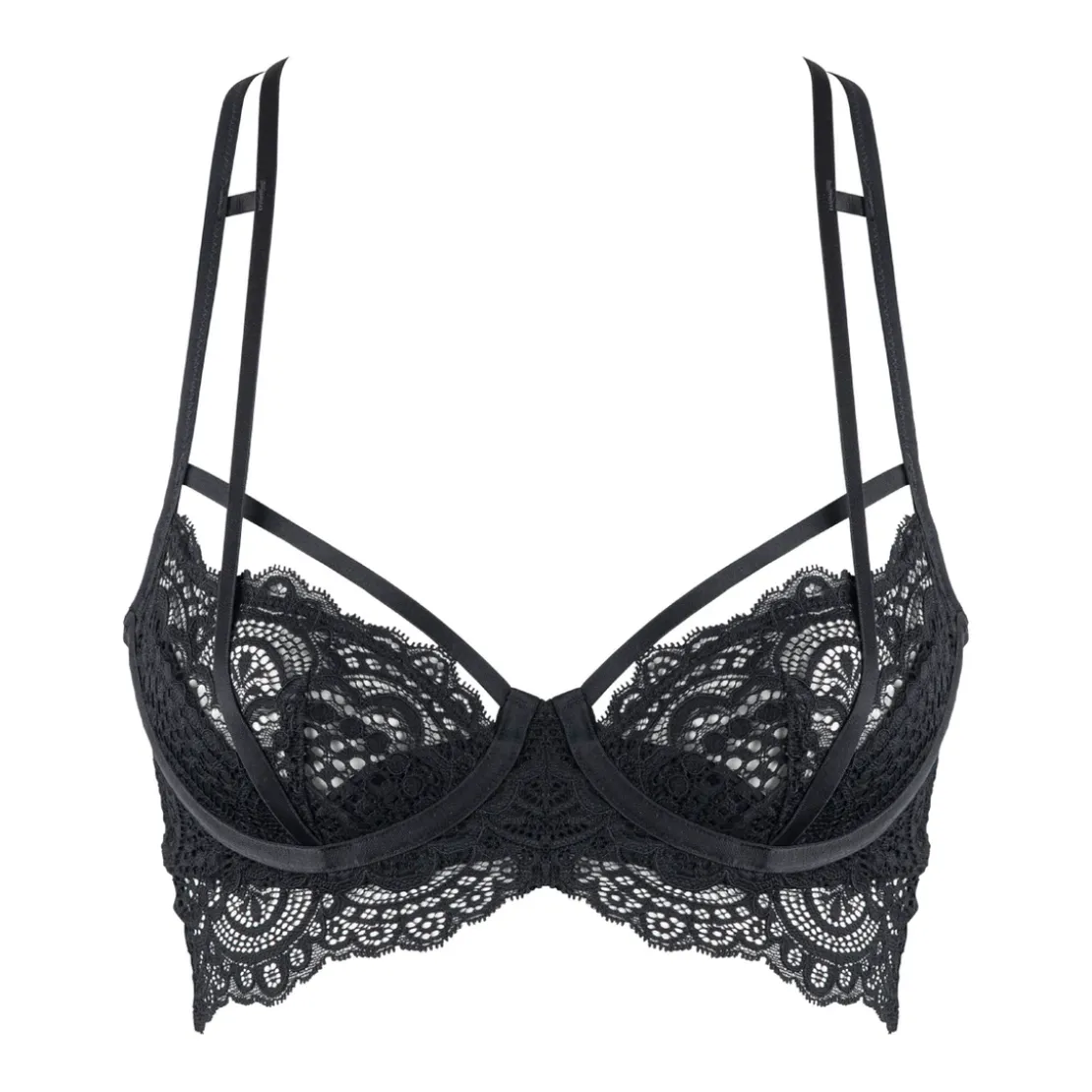 Scandale eco-lingerieSoutien-Gorge sans Armature - Noir en nylon