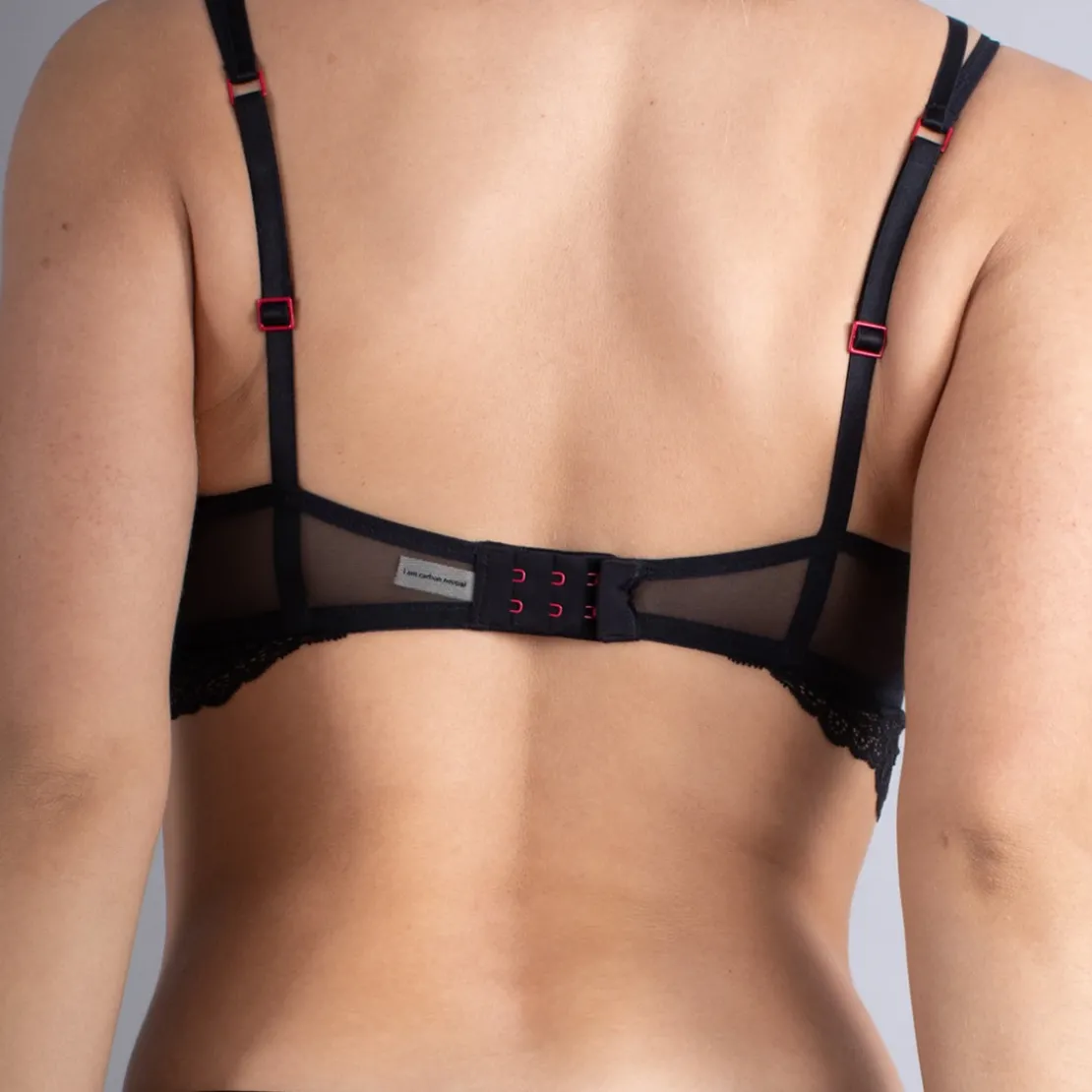 Scandale eco-lingerieSoutien-Gorge sans Armature - Noir en nylon