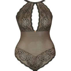 ScantillyBody dentelle stretch sans armatures noir- Indulge Me