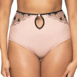 ScantillyCulotte taille haute rose- Heart Throb