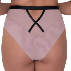 ScantillyCulotte taille haute noire- SHEER CHIC