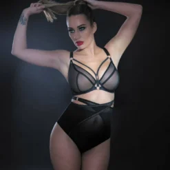 ScantillySoutien-gorge Plongeant Armatures Scantilly - Noir- Unzipped