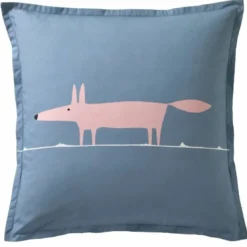 Scion LivingTaie d'oreiller ou de traversin MR FOX Denim