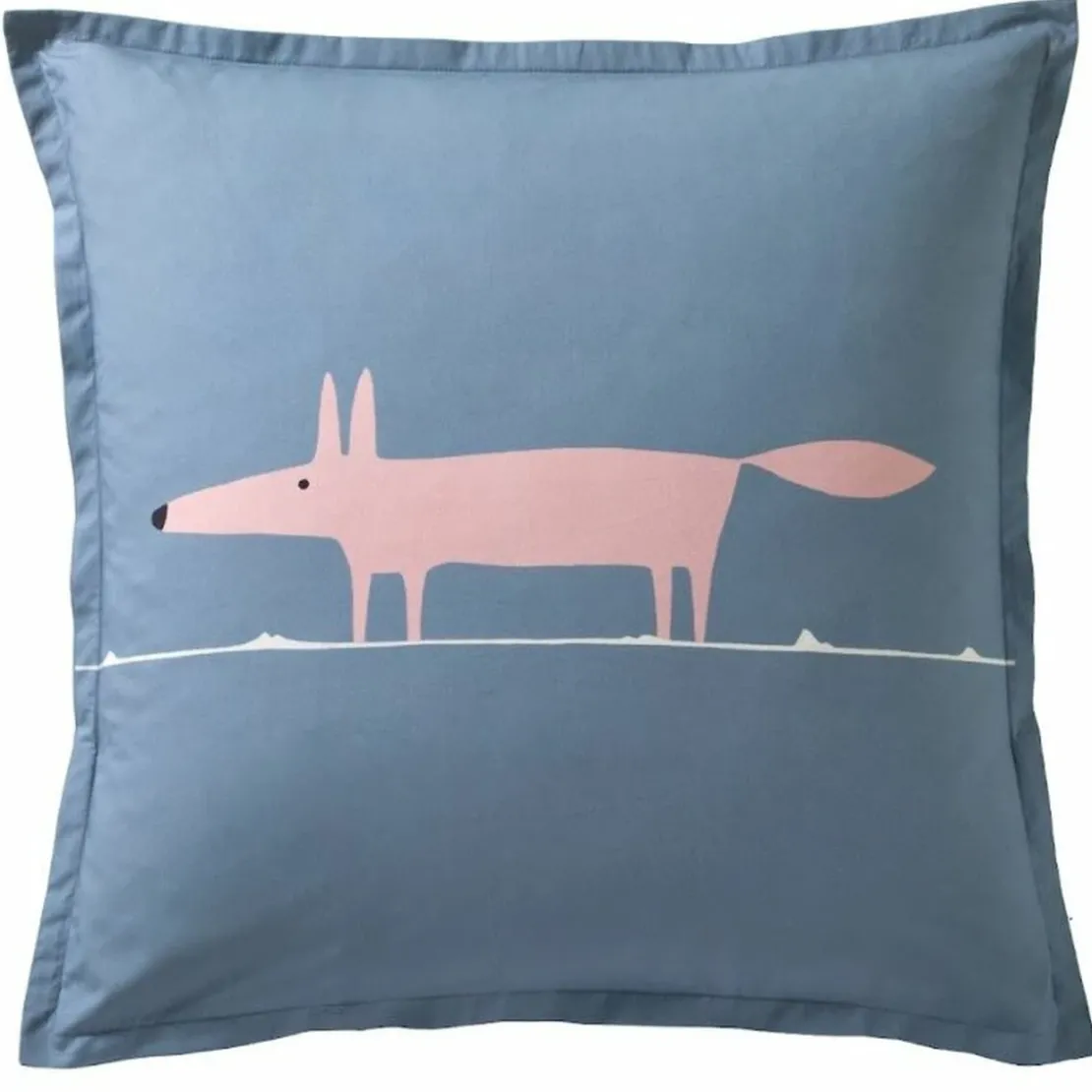 Scion LivingTaie d'oreiller ou de traversin MR FOX Denim