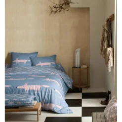 Scion LivingTaie d'oreiller ou de traversin MR FOX Denim