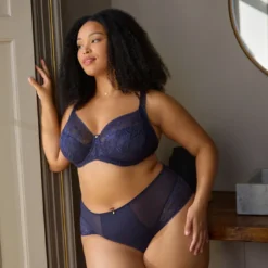 SculptresseCulotte échancrée Dream - Bleu Navy- Dream