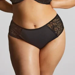 SculptresseCulotte en dentelle - Noir - Sophia