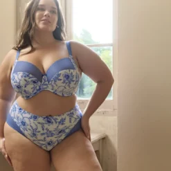 SculptresseCulotte taille haute bleue- Bliss