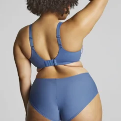 SculptresseCulotte taille haute bleue- Bliss