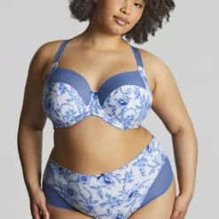 SculptresseCulotte taille haute bleue- Bliss