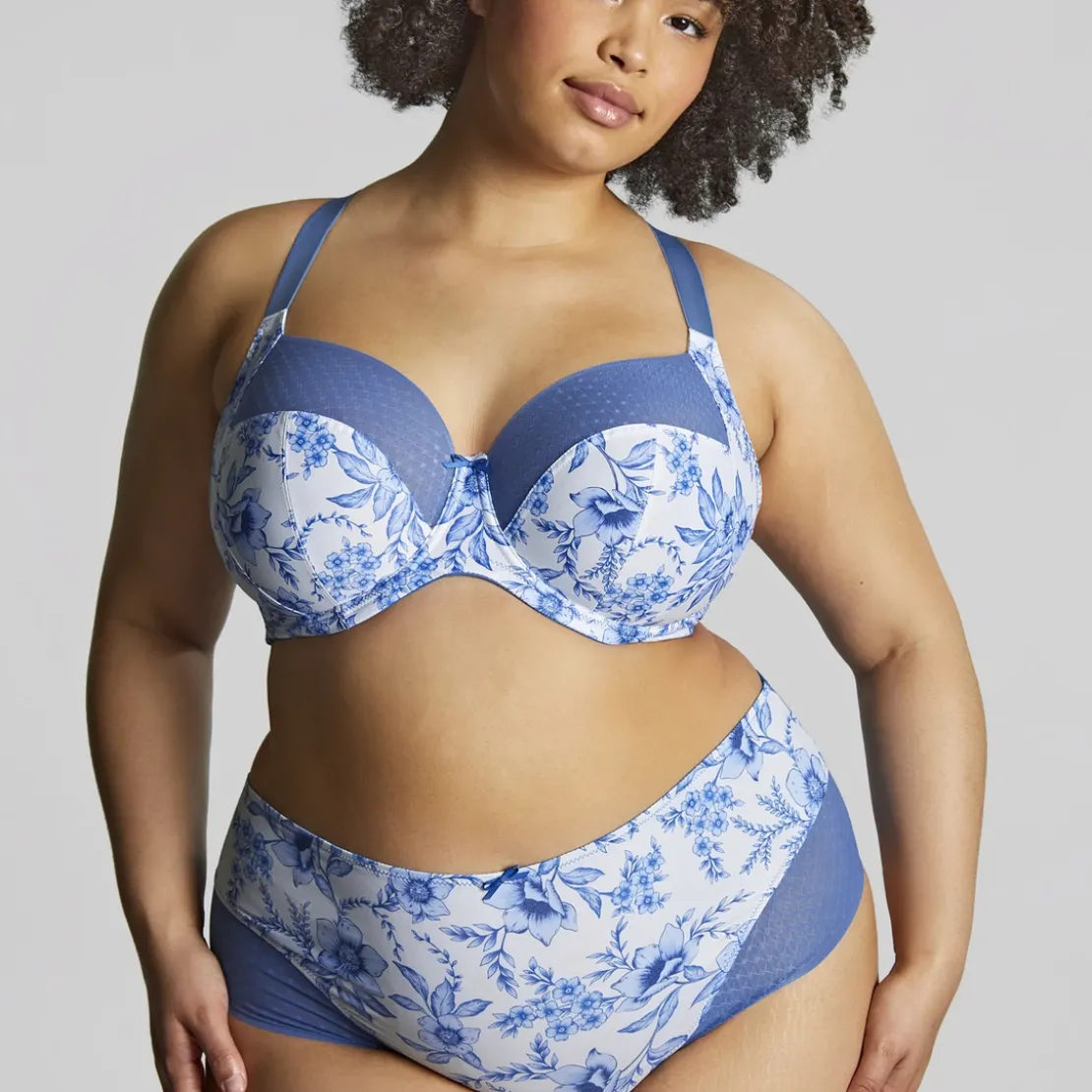 SculptresseCulotte taille haute bleue- Bliss