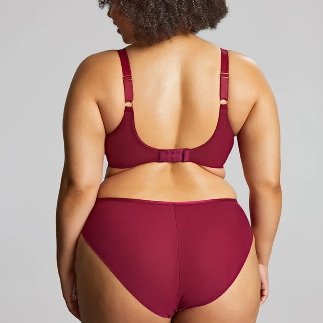 SculptresseCulotte taille haute Natalia Bordeaux- NATALIA