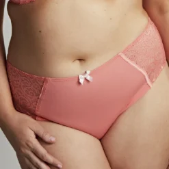 SculptresseCulottetaille haute - Corail- Estel