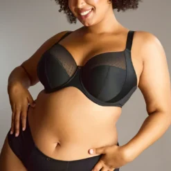 SculptresseSoutien-gorge bonnets entiers noir- CHI CHI
