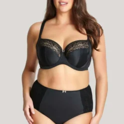 SculptresseSoutien-gorge bonnets entiers noir- CHI CHI