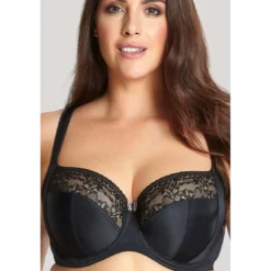 SculptresseSoutien-gorge bonnets entiers noir- CHI CHI