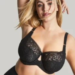 SculptresseSoutien-gorge bonnets entiers noir- Estel